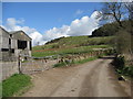 SK2061 : Lane passing Gratton Grange Farm by Alan Heardman