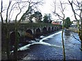 W3373 : Bridge over the River Sullane, Macroom from the new riverside walk. by Richard Fensome