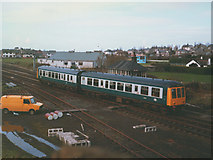 SD1780 : Train reversing at Millom by Stephen Craven