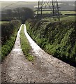 SX7855 : Farm road, Washbourne by Derek Harper