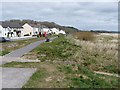 Houses facing the river, Llansteffan