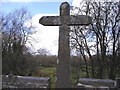 Milepost on Bridge