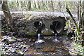 Culverts under the mine road near Tumble