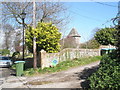 Looking from Church Lane towards St Mary