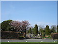 Entrance to Bramford Lawn cemetery