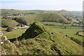 SK0866 : Hitter Hill from Parkhouse Hill by Dave Dunford