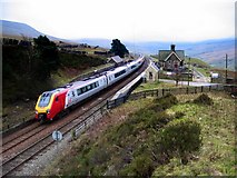 SD7687 : Virgin train at Dent Station by Andrew Curtis