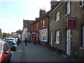 Lavenham High Street with Lavenham Post Office