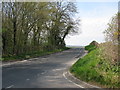 Chartham Downs Road from junction with Iffin Lane