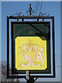 NY9366 : Sign for The Queens Arms, Main Street by Mike Quinn