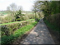 View along Hill Street near Elmsted