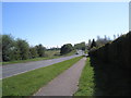 Looking southwards down the Climping Road