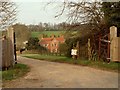 A view of Corney Bury Farm from Ermine Street