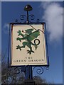 Pub sign of The Green Dragon