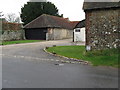 Entrance to The Manor House in Bignor