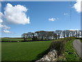 The llan at Rhosbeirio from the west