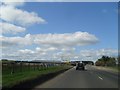 The A73 approaching Lanark