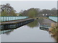 Canal aqueduct over the A331