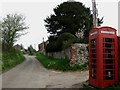 K6 Telephone Box, Clay Lane