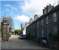 Crown Terrace facing the square at Llanfechell