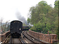 Train on viaduct, Bewdley