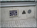 Blue plaque in Wood Street