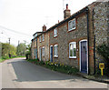 Corpusty - flint and brick cottages