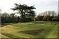 The gardens at Insole Court, Llandaff