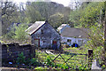 Appearing to be derelict, Cwmisfael - south west of Llandarrog