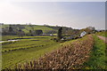 Approaching Pontantwn from Llangyndeyrn