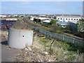 Railway line north out of Ipswich