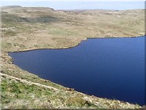NS4875 : Cochno Loch from Cochno Hill by Stephen Sweeney