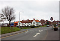 The junction with Abbots Road