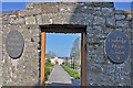 South east gate to the Physic Garden - Cowbridge