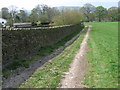 Footpath beside Horwich House