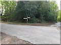 Road junction near Flexham Park