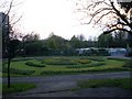 Dalmuir Park flower garden