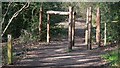 Barriers on track on near Frensham Great Pond