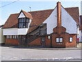 Guildhall, Kelsale & Post Office Kelsale Postbox