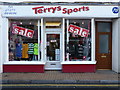 Terrys Sports, No. 78 The High Street, Ilfracombe.