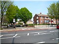 Livingstone Road at junction with the Uxbridge Road, Southall