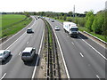TQ9859 : M2 Motorway to Sittingbourne by David Anstiss