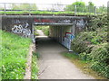 Underpass for the Stour Valley Walk under the A28