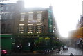 The Market Porter in the rain, Borough Market