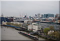 Tower Millennium Pier from The Tower Bridge Experience