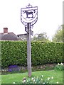 Village sign, Stedham