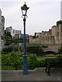 Lamppost at the Tower of London EC3