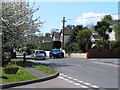 East Budleigh road, entering Budleigh Salterton