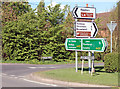 Roadsign, Napton crossroads