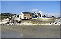 SY3693 : Beach Cafe, Charmouth by michael ely